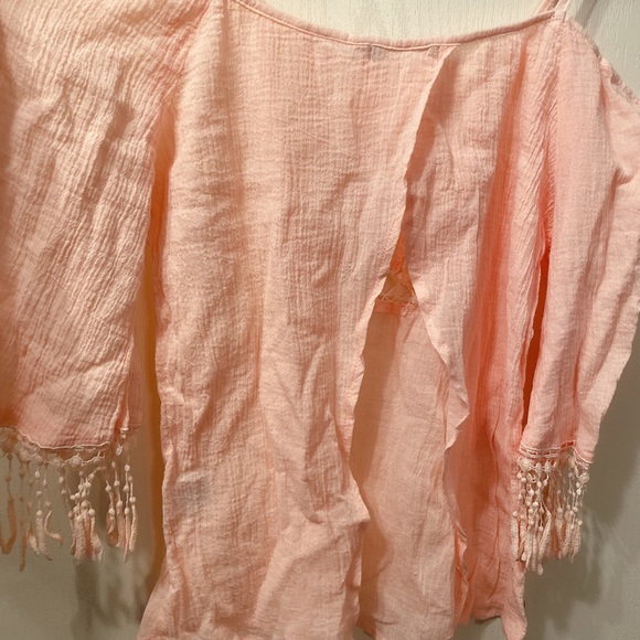 NWT OHMYJULIAN BOHO off shoulder top M - Picture 4 of 4